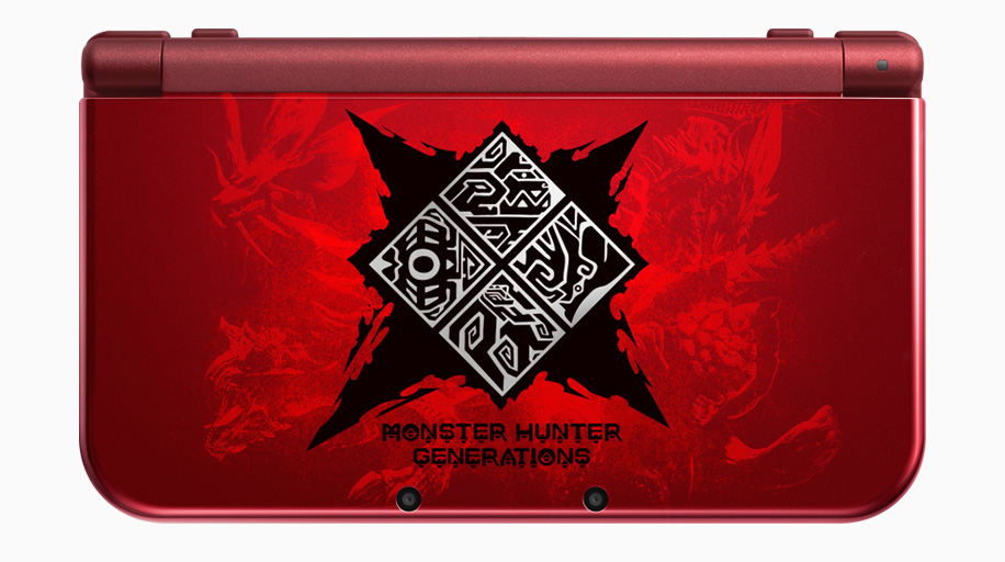 Nintendo 3Ds XL Console Monster Hunter Generations