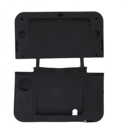 Black Silicone Case for Nintendo New 3DS (oem)