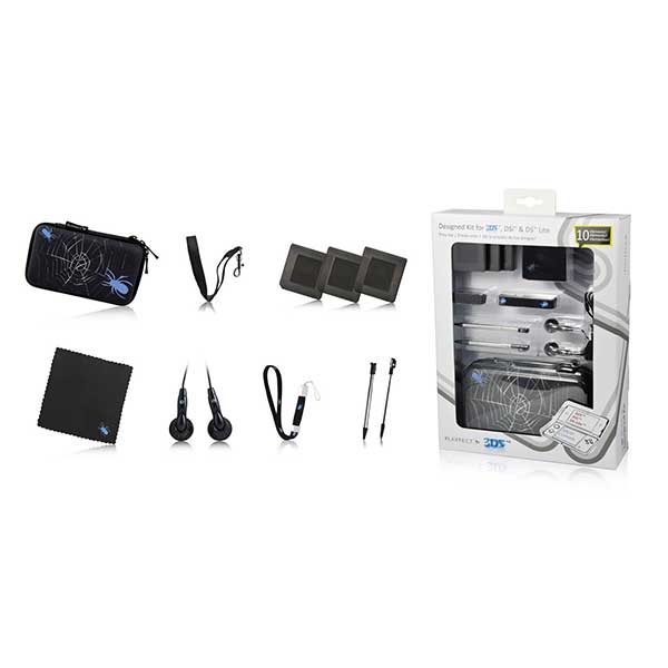 Playfect Designed Blue Spider Kit 10 in 1 (3DS / DSi / DS Lite)