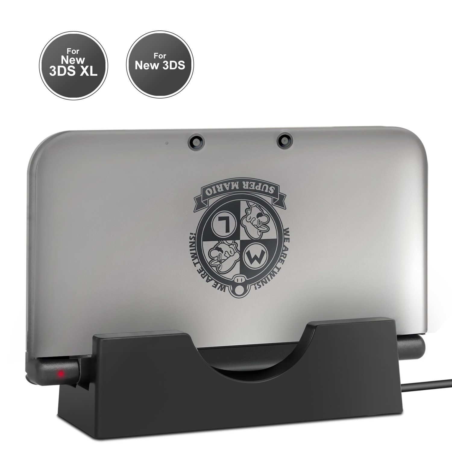 Βάση φορτισής USB Charger Charging Dock για Nintendo New 3DS / New 3DS XL (OEM)