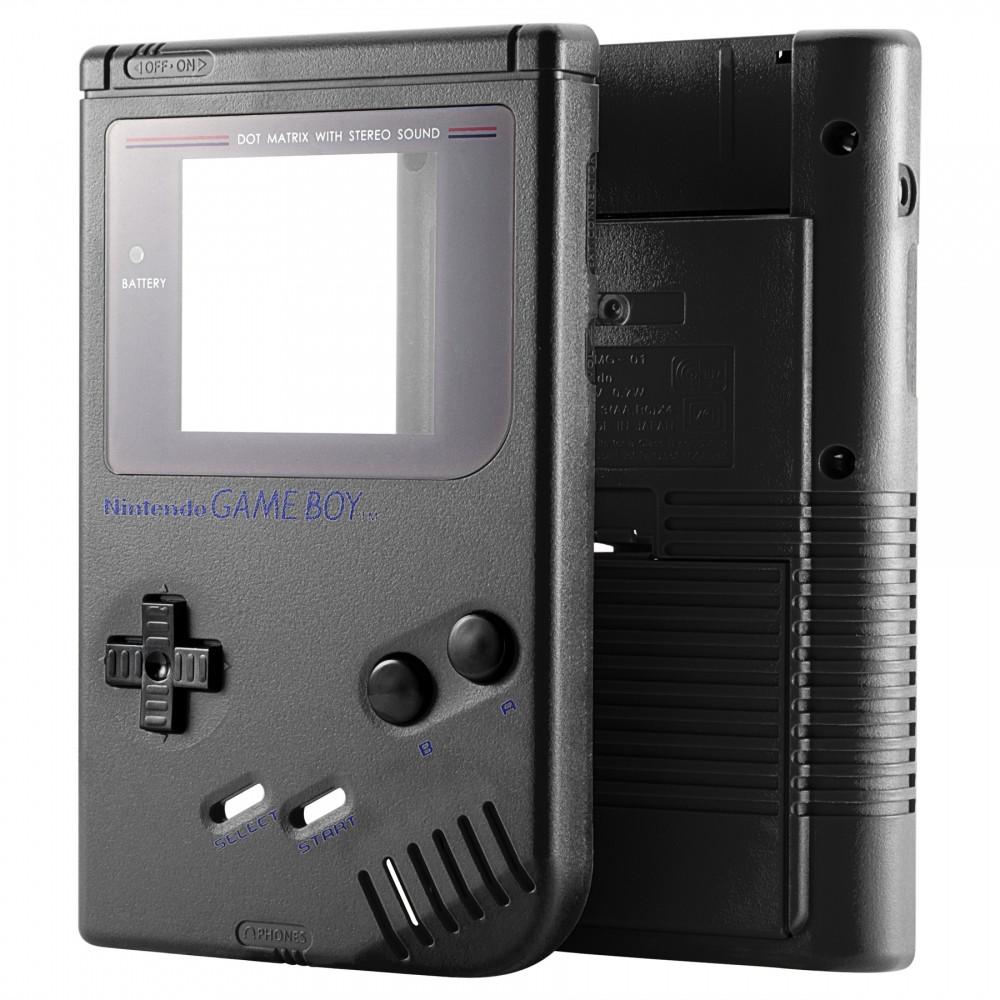 Game Boy Classic DMG-01 Shell Κέλυφος - Μαύρο (OEM)