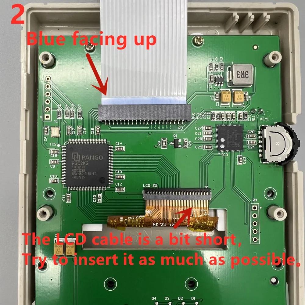 Game Boy Classic LCD με backlight IPS V4.0 2.45