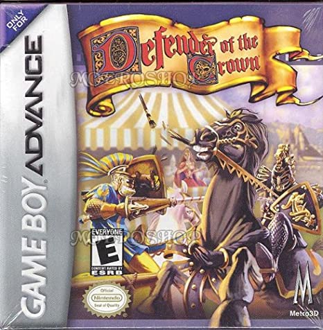 GAMEBOY GAME - DEFENDER OF THE CROWN (USED)