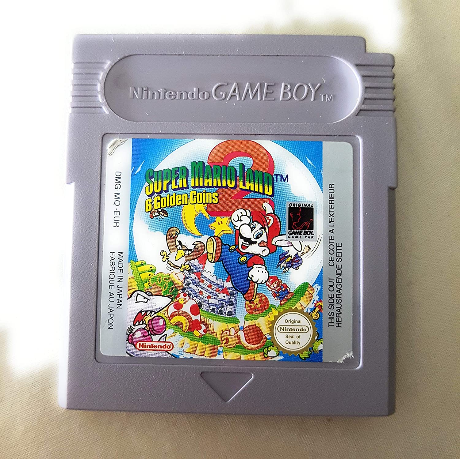 GAMEBOY GAME - Super Mario Land 2: 6 Golden Coins (USED)