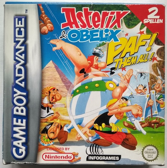 Asterix & Obelix: Paf! Them All! (Game Boy Advance) (GBA) (Used)