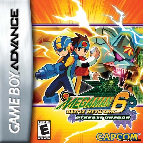 Mega Man Battle Network 6: Cybeast Gregar (Game Boy Advance) (GBA) (Used)