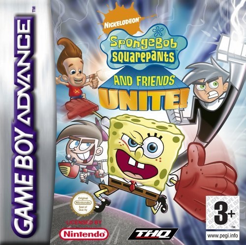 SpongeBob SquarePants & Friends Unite! (Game Boy Advance) (GBA) (Used)