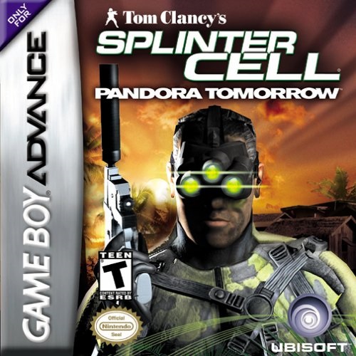 Tom Clancy's Splinter Cell: Pandora Tomorrow (Game Boy Advance) (GBA) (Used)