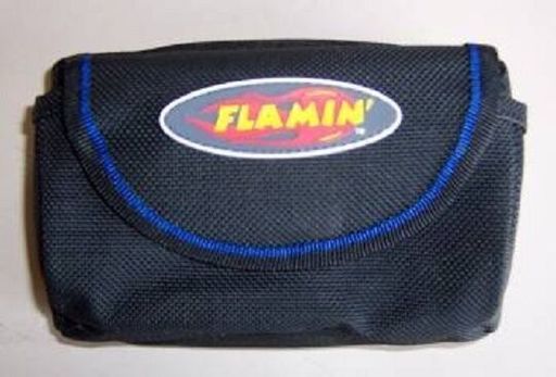 New Flamin Black Gameboy Advance System Carrying Case Gba 0818209251587