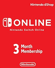 Nintendo Switch Online 3-Month Membership (Serial Code Only) (Serial Only) (Nintendo Switch)