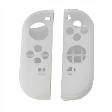 Silicone Anti Slip Cover for Nintendo Switch Controller - White (OEM)