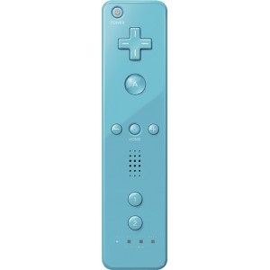 Official Wii Remote Plus with Built-in Wii Motion Plus - Ligh Blue Color (OEM)