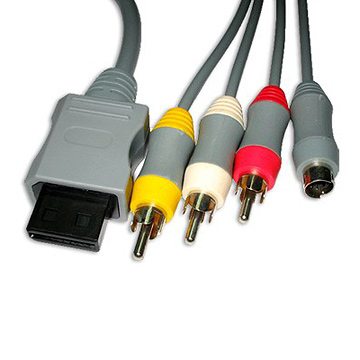 Wii U/ Wii 480p S-video AV Cable