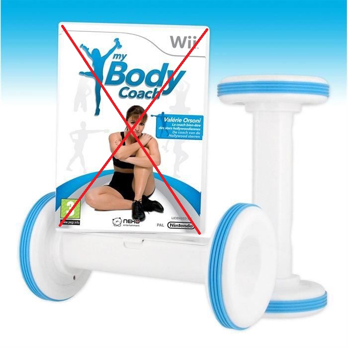 Wii My Body Coach Accessories Set (2)
