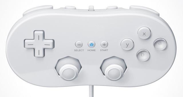 Wii Classic Controller in White