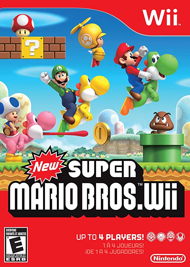 WII GAME -New Super Mario Bros (USED)