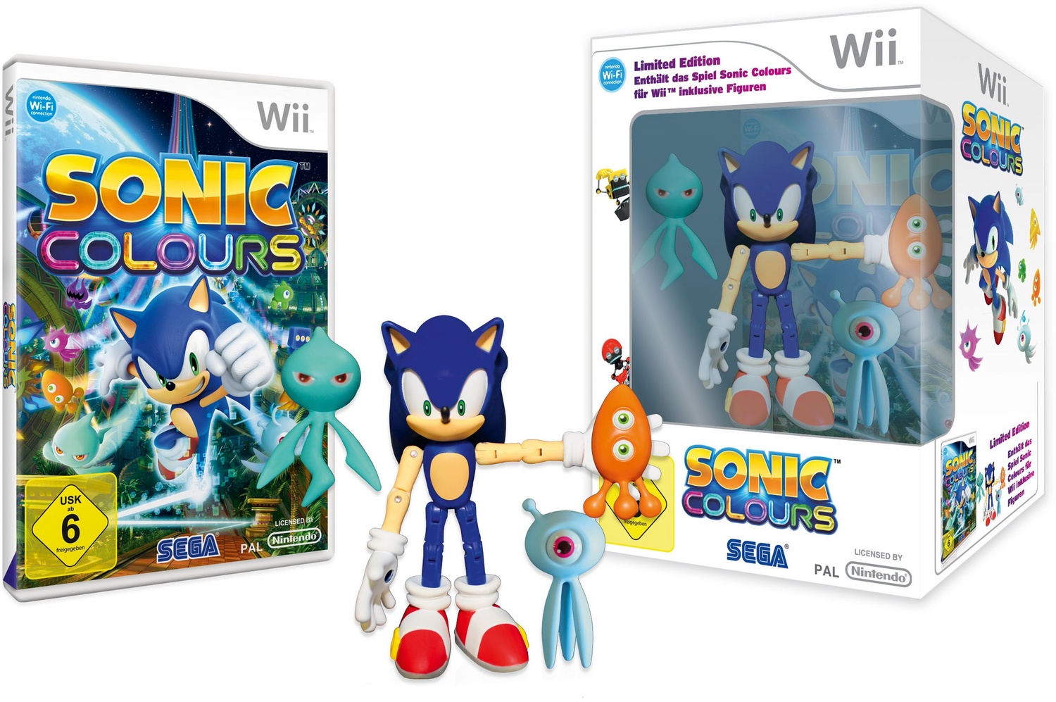 Sonic Colours (Limited Edition Pack) (Limited Edition) (Wii)