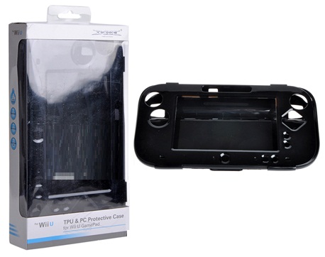 Dobe Wii U Gamepad TPU Gel Case - Black