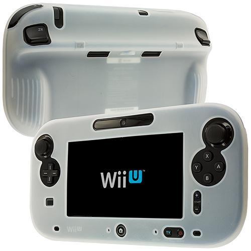 White Silicone Case for Wii U GamePad (OEM)