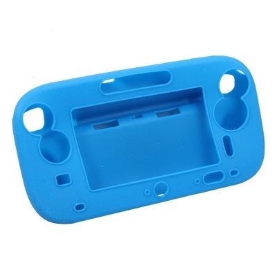 Wii U GamePad Silicone Case (Light Blue) (OEM)