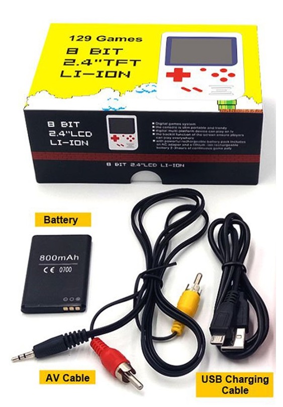 Portable Retro Console 8-Bit 2.4
