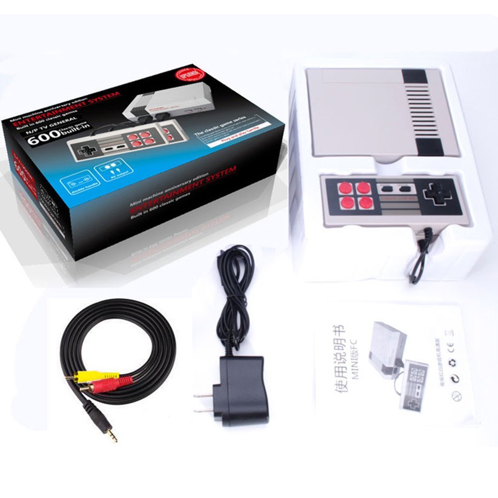 Κονσόλα με 600 κλασσικά παιχνίδια στη μνήμη Mini Machine Enterntaiment System with built in 600 Games (OEM)