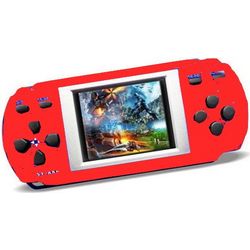 SY-890A 2.2 Portable Handheld Game Console with Built-in Games - Red (300-in-1) (OEM)