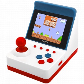 Retro 8-Bit FC Game Console with Built-in 500 Classic Games & 3-inch TFT Screen