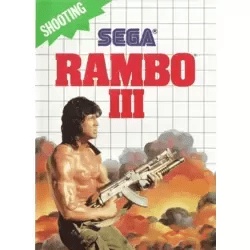 Sega Master System GAME: Rambo 3 (MTX)  only game