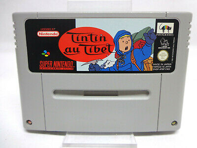 SNES GAME - TinTin au Tibet (MTX) Γαλλικό