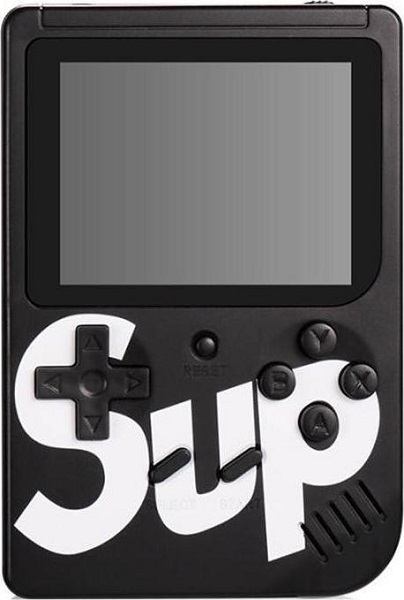Φορητή κονσόλα SUP Retro Portable Mini Game Console με 400 Παιχνίδια (Μαύρο)