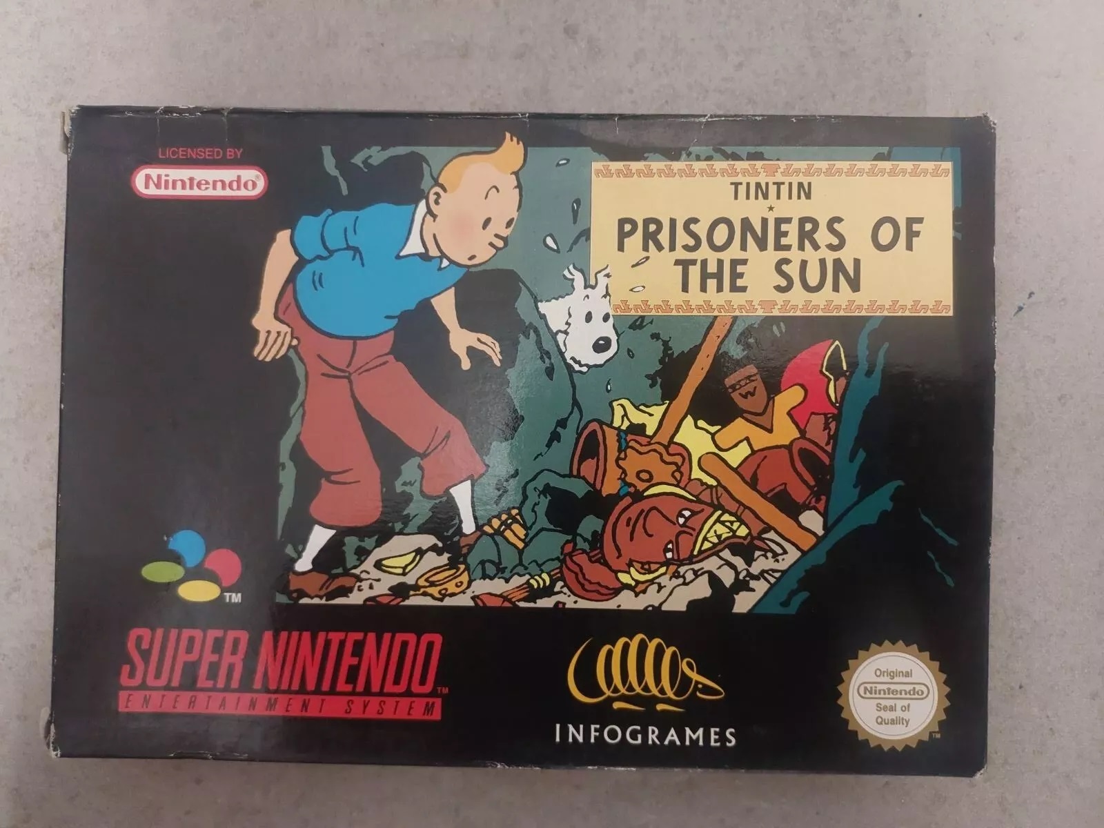 Tintin: Prisoners of the Sun (Super Nintendo)