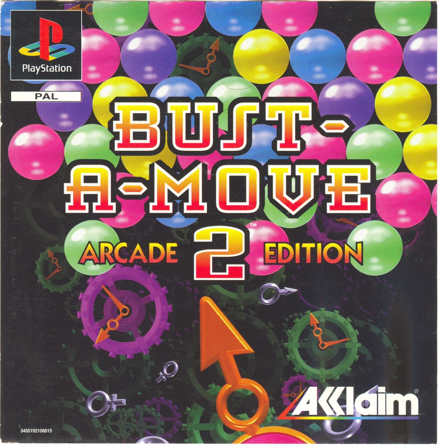 PS1 GAME - Bust-A-Move 2 Arcade Edition (USED)