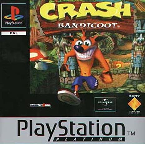 PS1 GAME - CRASH BANDICOOT (USED)