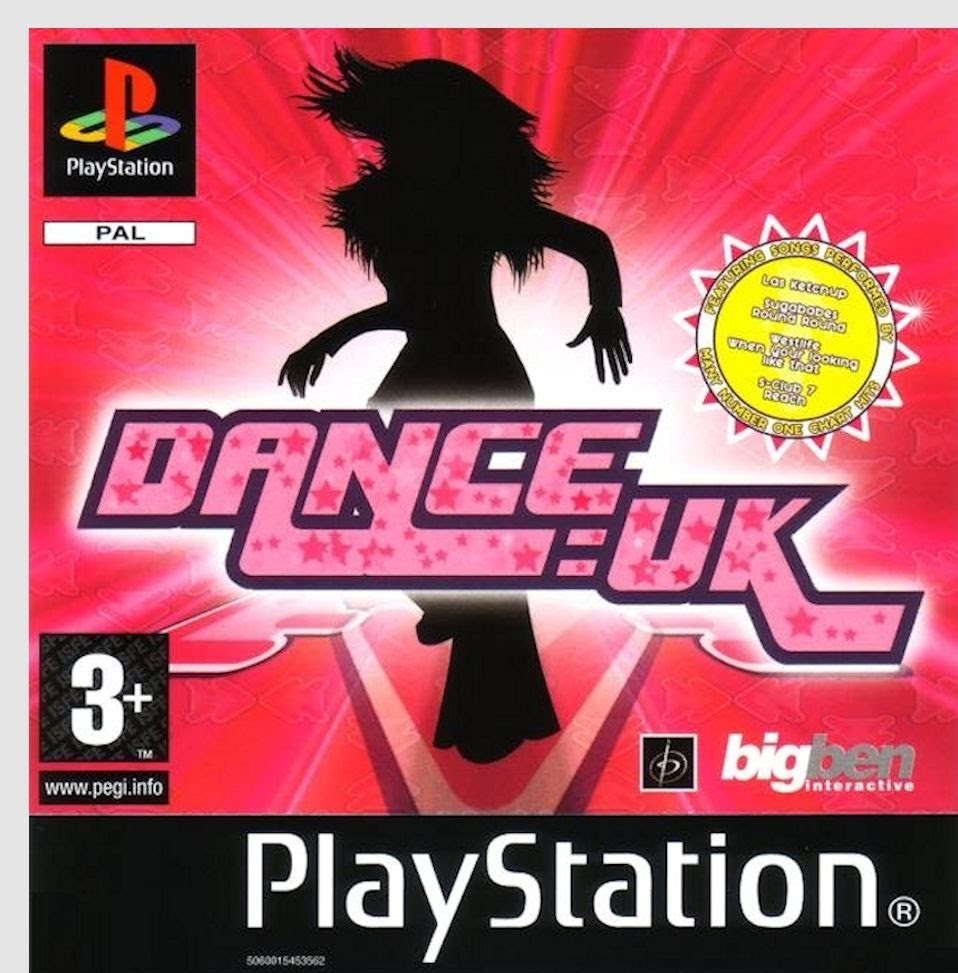 PS1 GAME - Dance UK (USED)