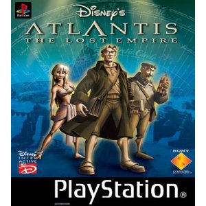 PS1 GAME-Disney's Atlantis: The Lost Empire (USED)