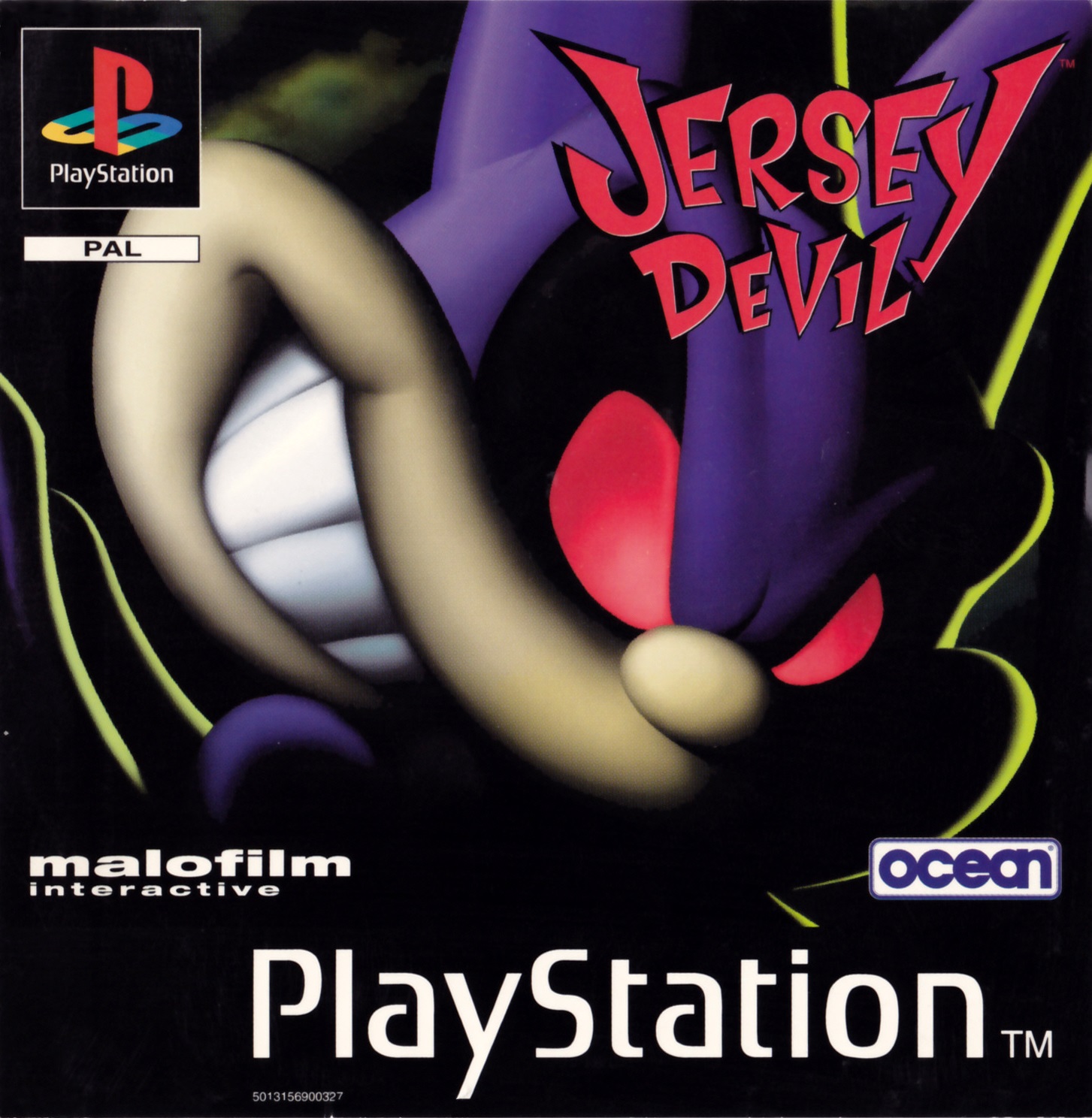 PS1 GAME - Jersey Devil (USED)