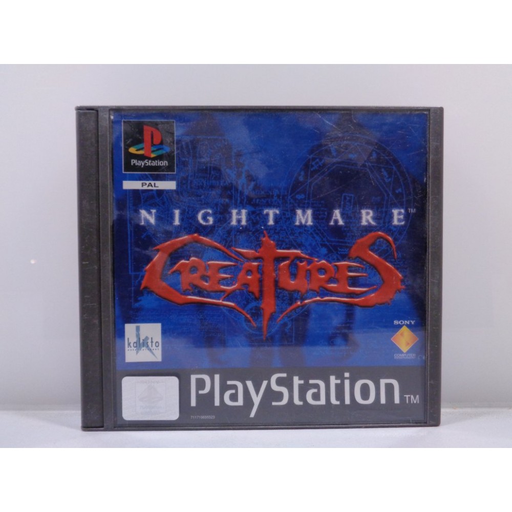 PS1 Game - Nightmare Creatures (Used)