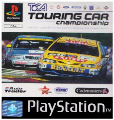 PS1 GAME-TOCA Touring Car Championship (MTX)