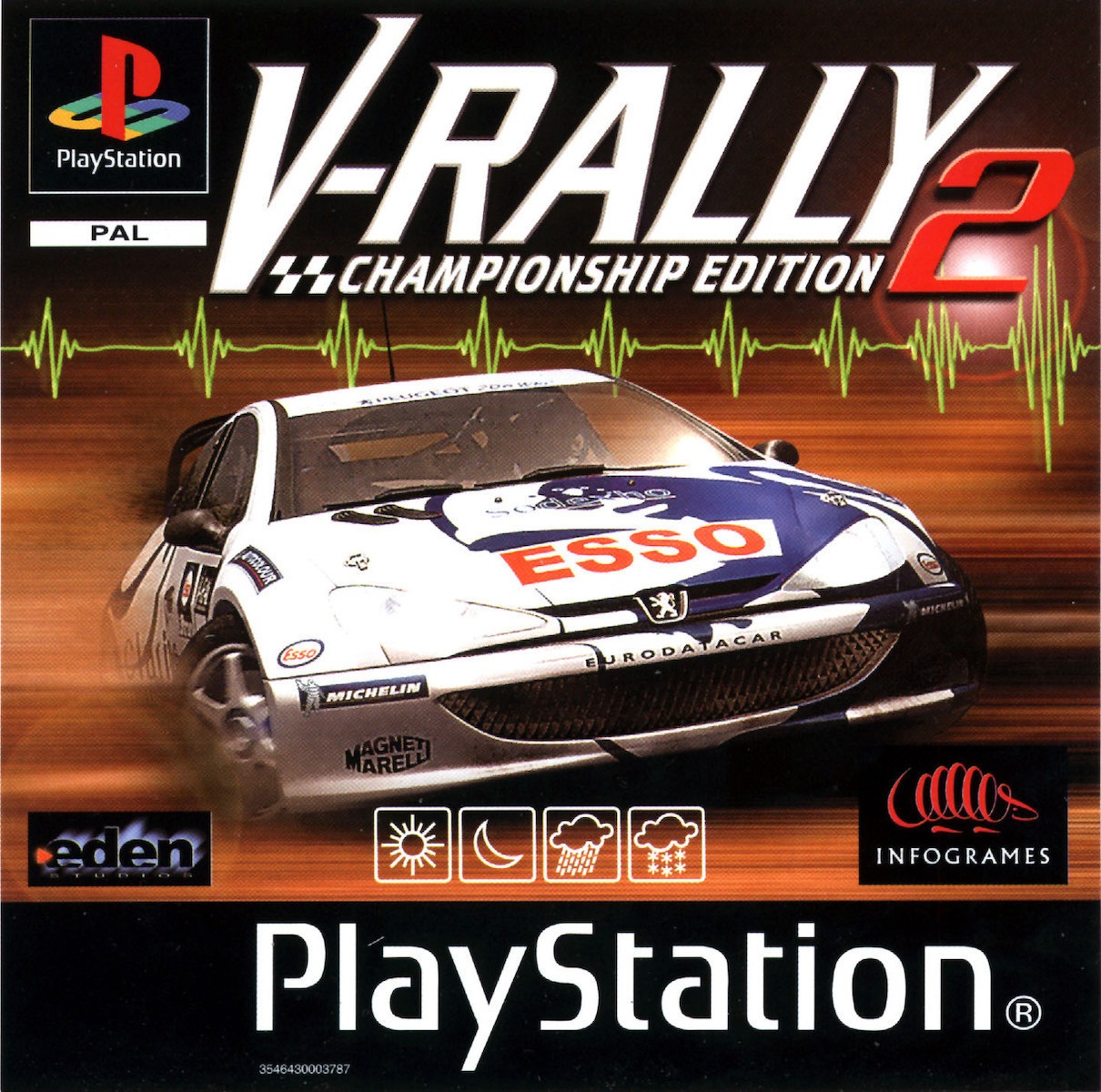 V-Rally 2 Championship Edition (PS1) (Used)