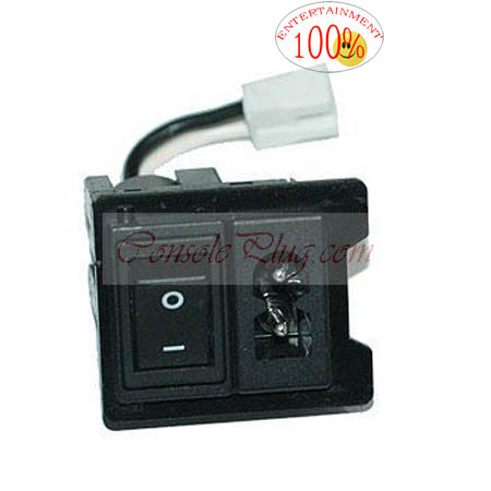 PS2 5000 Power Plug Power Switch Console Plug CP02123 (Repair Parts)