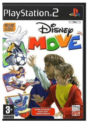 PS2 GAME -DISNEY MOVE  (MTX)