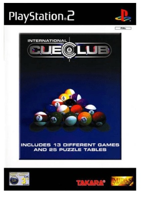PS2 GAME -INTERNATIONAL CUE CLUB (MTX)