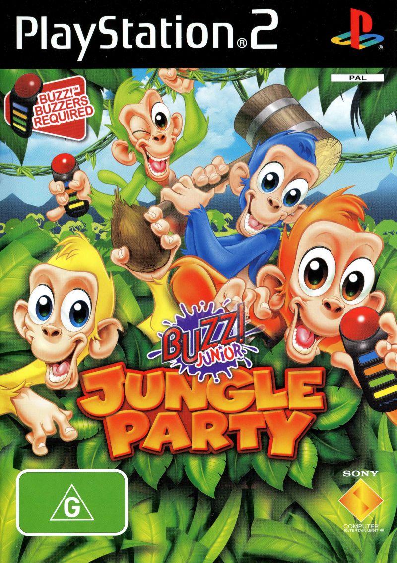 PS2 GAME - Jungle Party (USED)