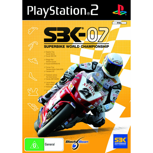 PS2 GAME - SBK 07 - Superbike World Championship (MTX)