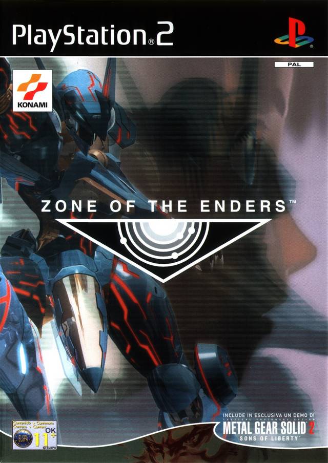 PS2 GAME - Zone of The Enders (MTX)