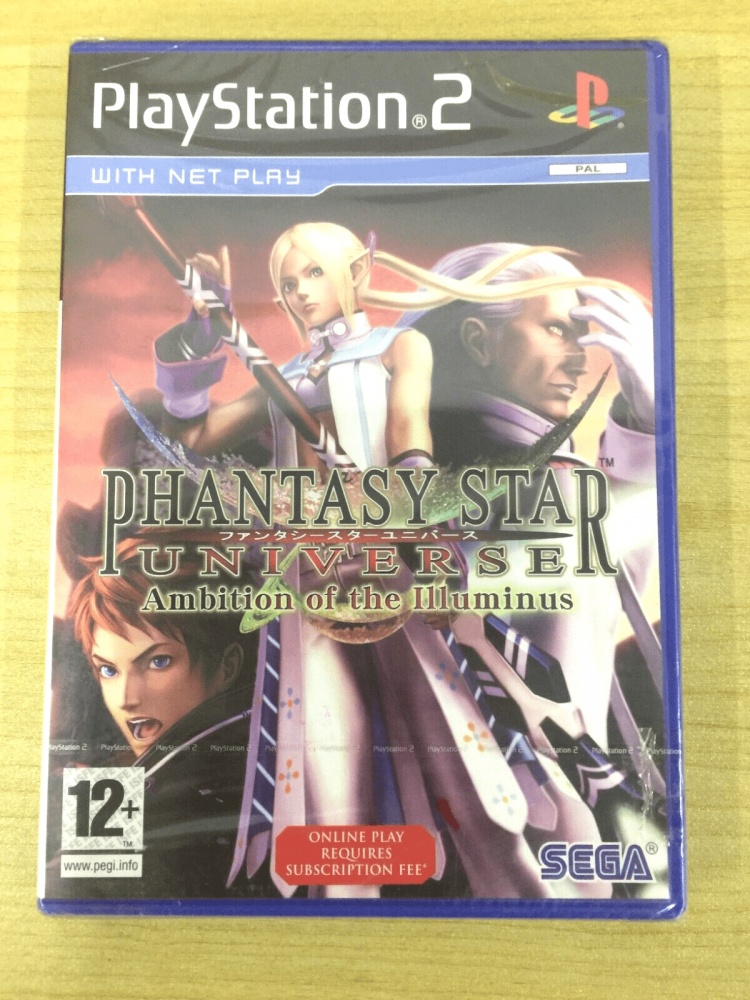 PS2 PHANTASY STAR UNIVERSE AMBITION OF THE ILLUMINUS
