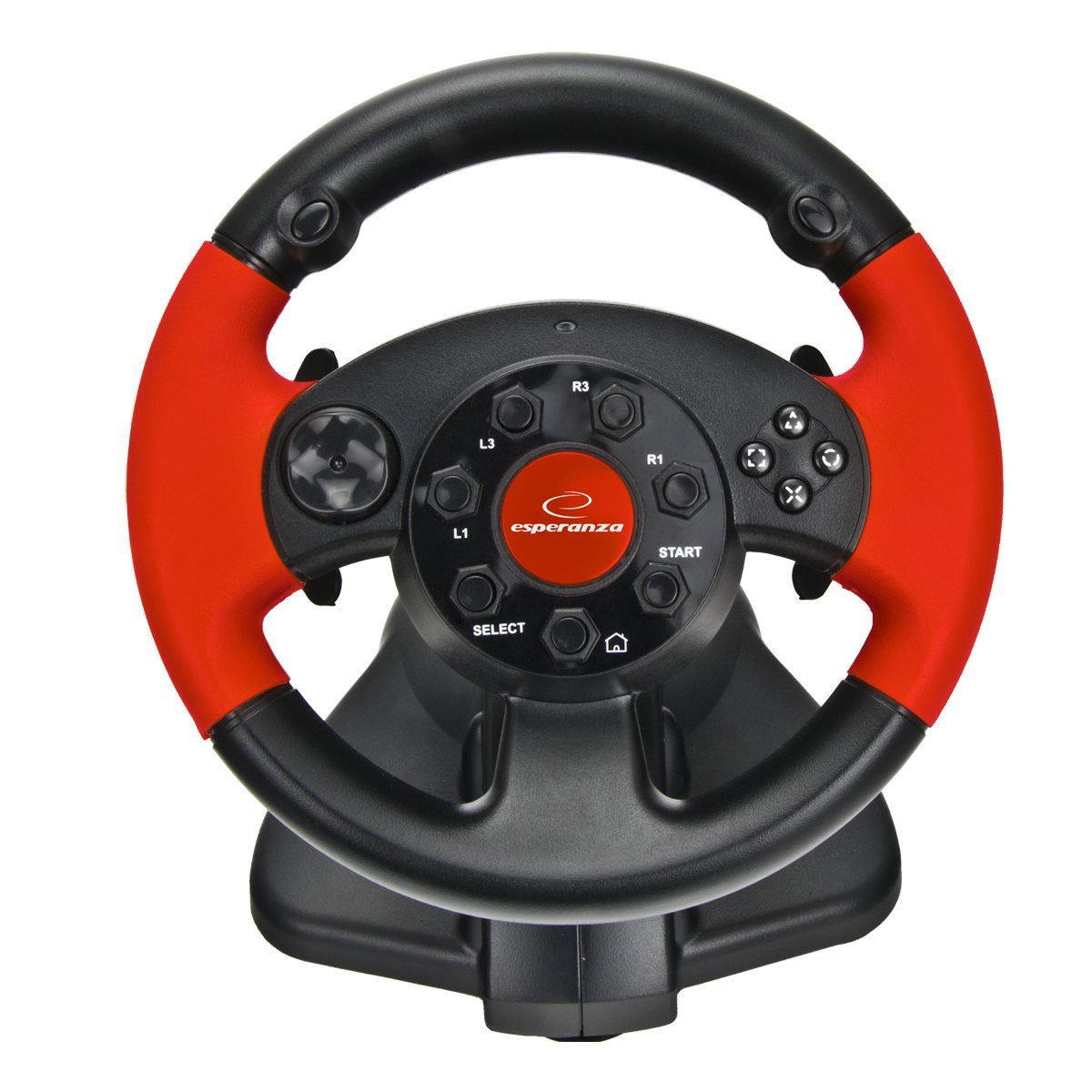 Esperanza High Octane Gaming Racing Wheel with pedals for PS2, PS3, PC
