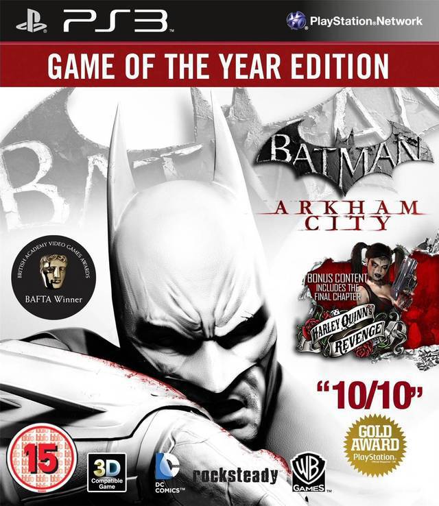 Batman: Arkham City ) ) ) ) (PS3) (Game of the Year Edition) (Used)