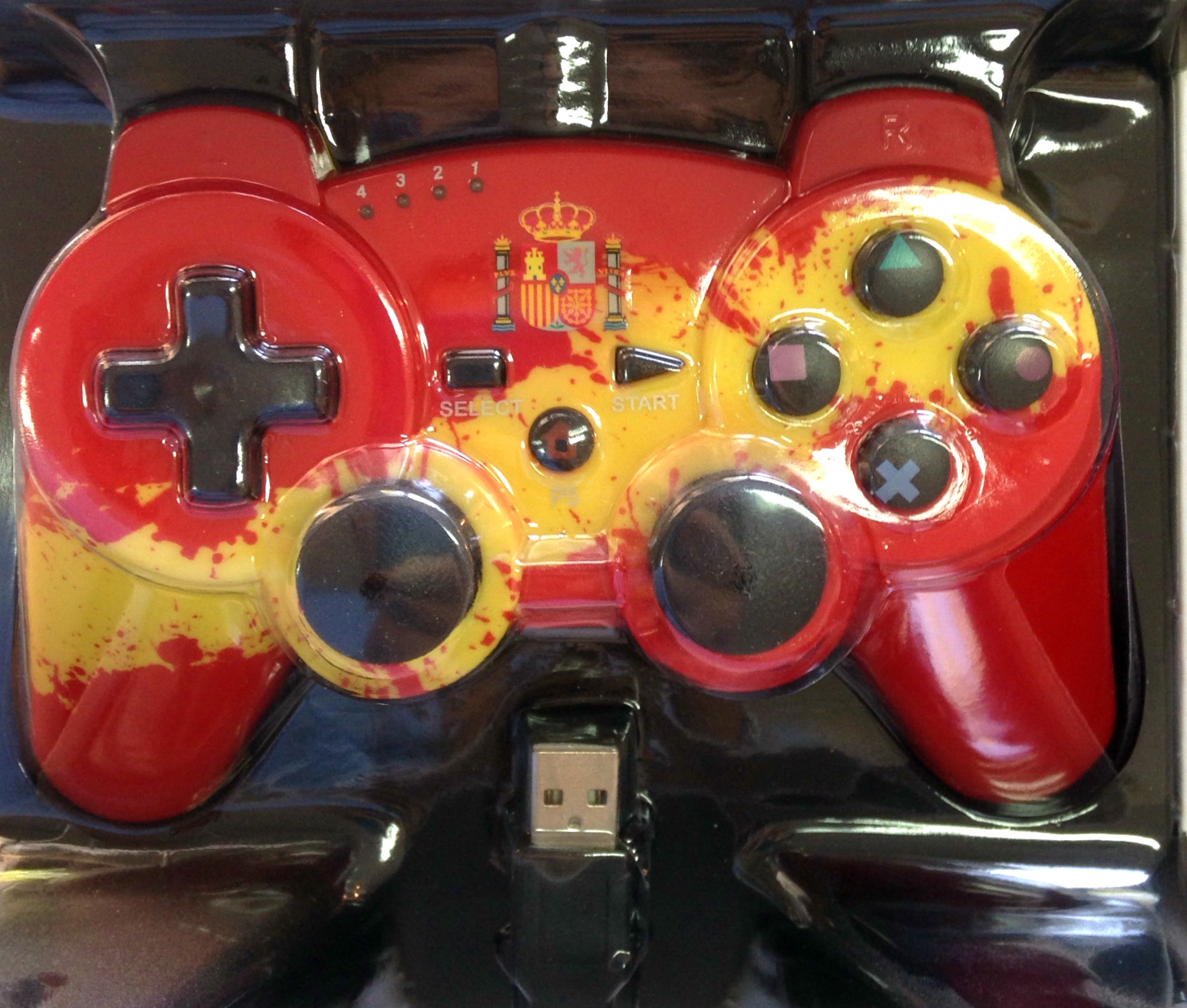 Χειριστήριο BigBen Interactive Wired Controller Limited edition Spain PS3 / PC
